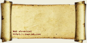 Natalija Jakovljević vizit kartica